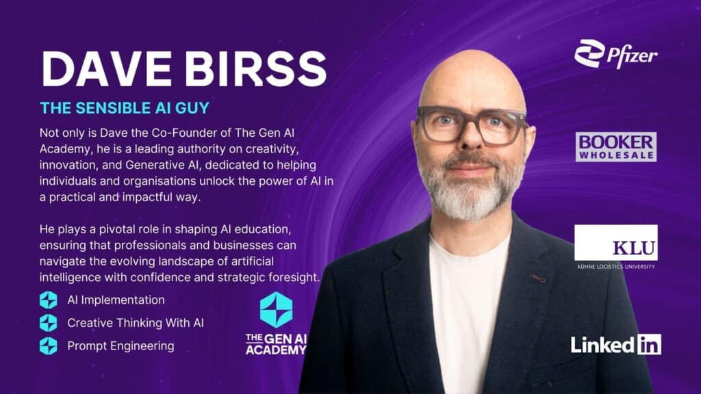 Diapositive de présentation commerciale de Dave