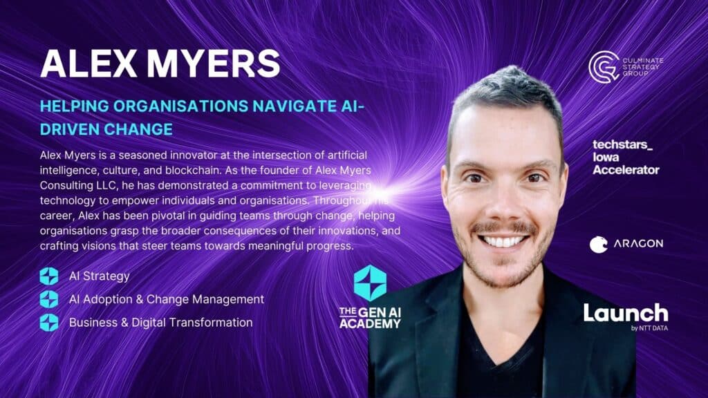 Alex Myers Présentation commerciale Diapositive 1